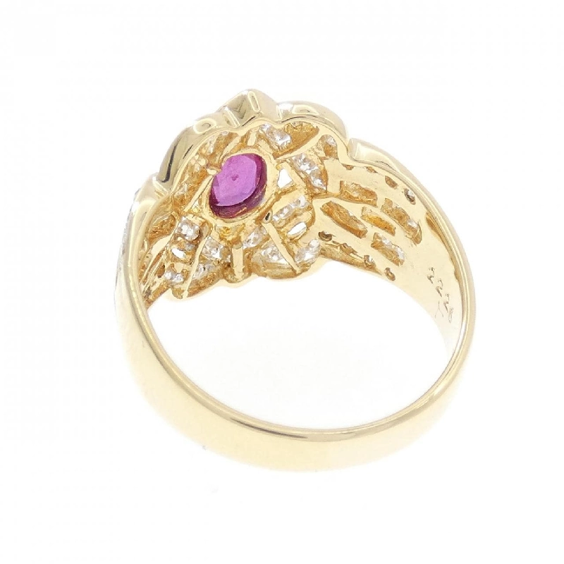 Nhẫn Ruby 18KYG - Hàng hiệu Authentic 846899