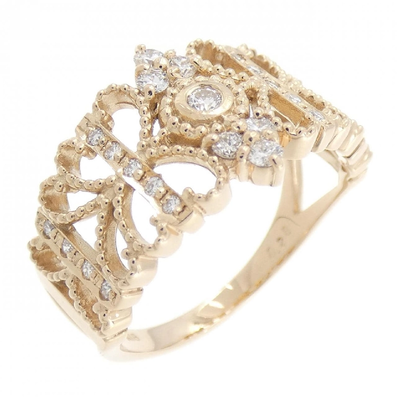 Nhẫn kim cương K18PG 0.28CT 671491