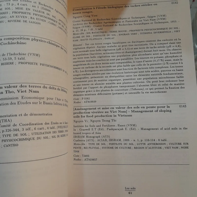 LE RIZ AU CAMBODGE, AU LAOS, AU VIÊT-NAM 1888 - 1991 588349