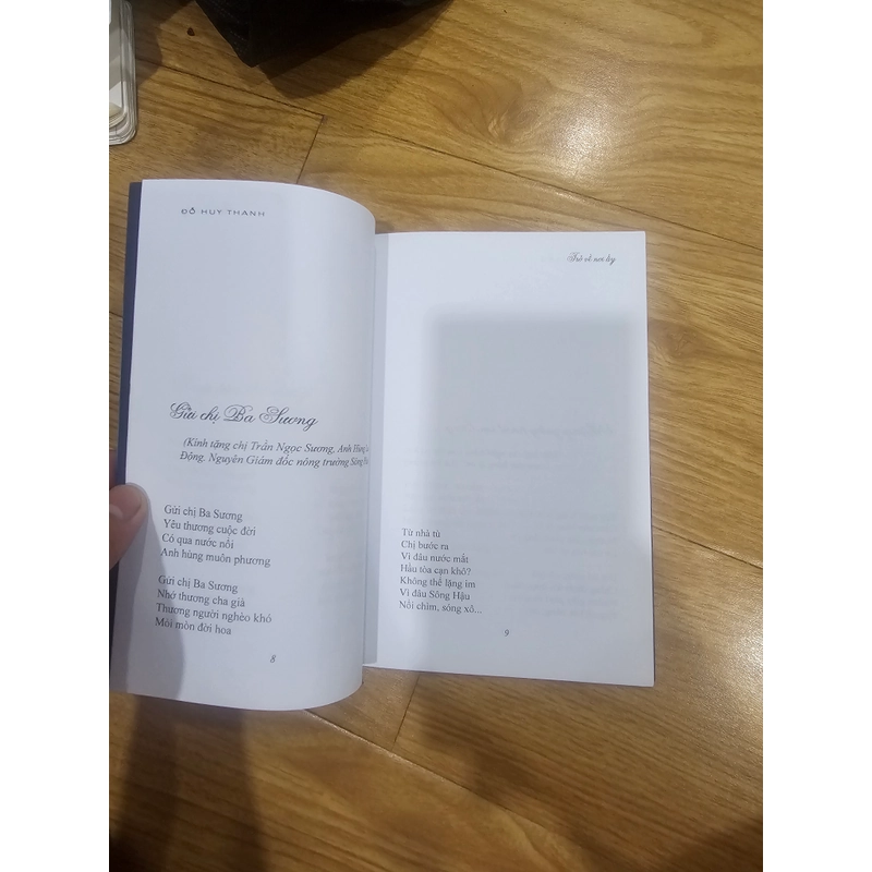 Thơ Trở về nơi ấy - đỗ huy thanh. Tặng kèm theo đơn từ 20k 454532
