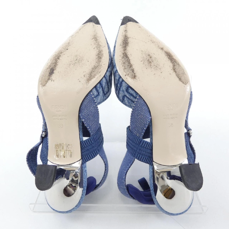 【Mã giảm giá】Giày cao gót FENDI 663895