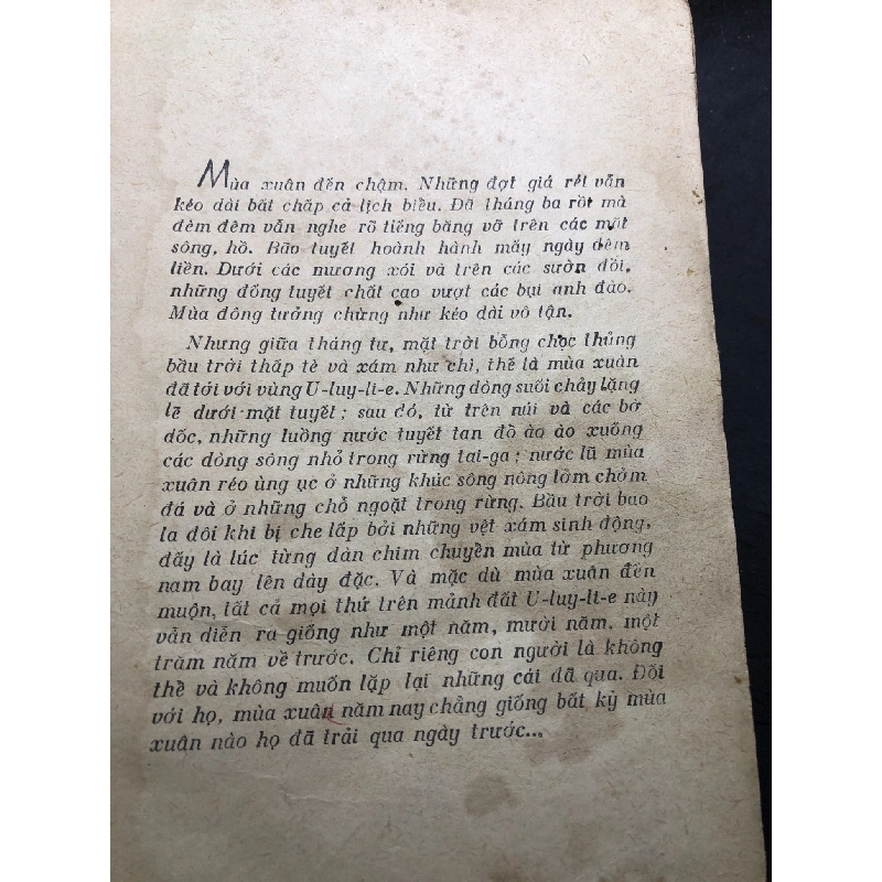 Muối Của Đất bìa cứng mới 50% rách bìa, ố vàng, tróc gáy nhẹ 1981 G. Mác-Cốp. HPB0906 SÁCH VĂN HỌC 914814