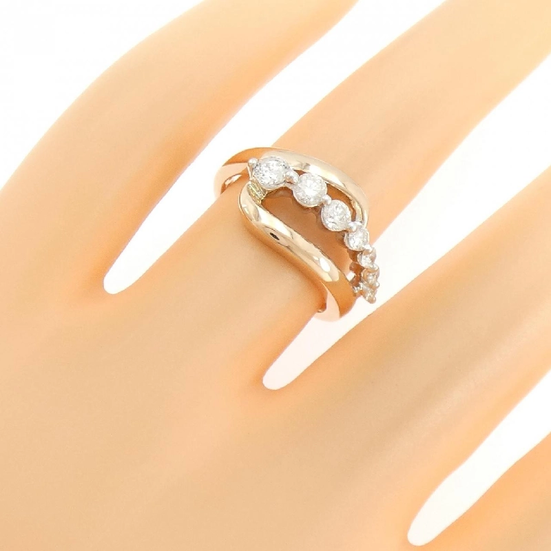 Nhẫn kim cương K18PG/K18WG 0.50CT 666186