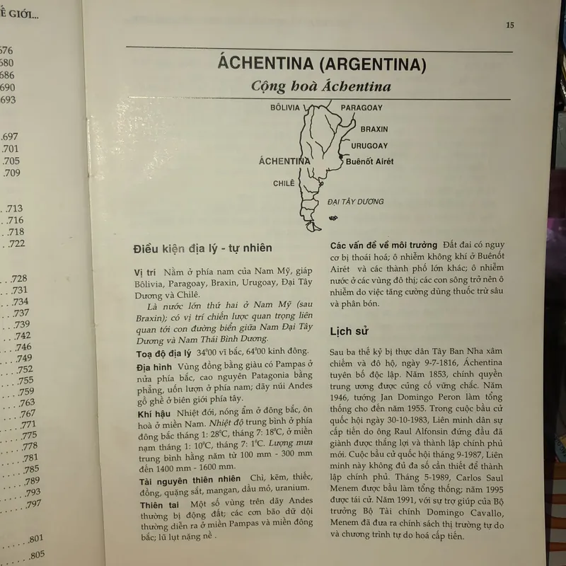 Các nước và 1 số lãnh thổ trên thế giới trước ngưỡng cửa thế kỷ 21 733601