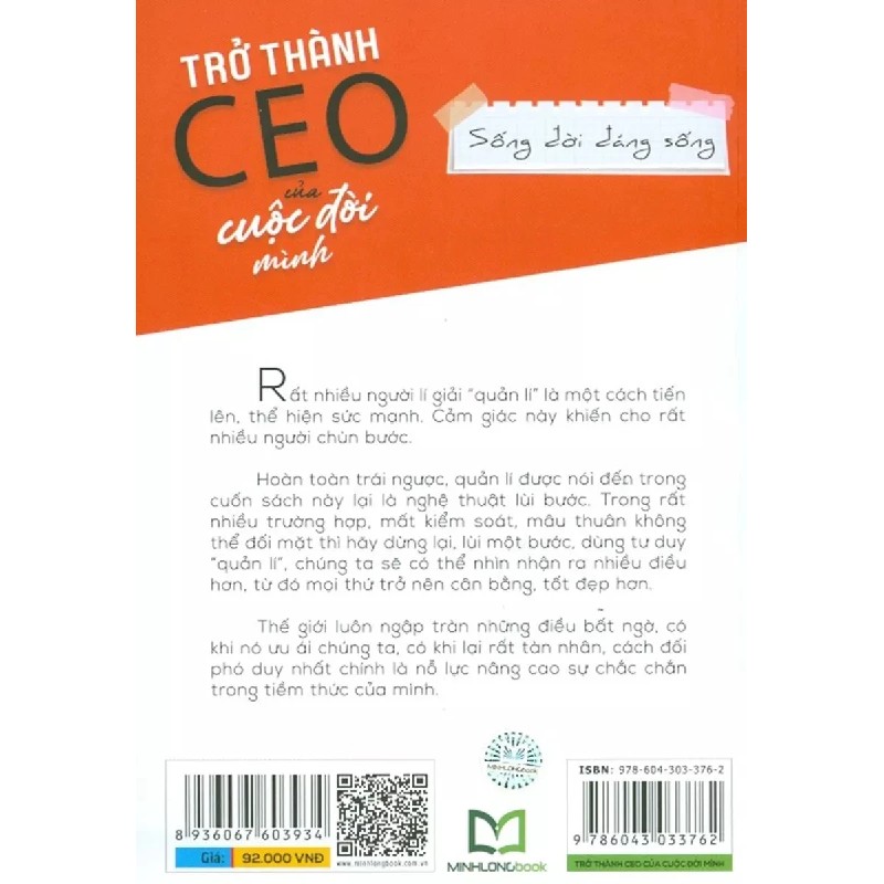 Trở Thành CEO Của Cuộc Đời Mình - Thôi Thôi 190376