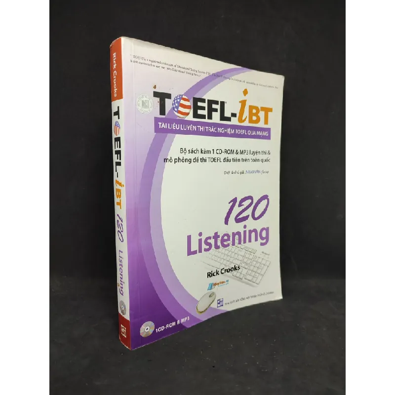 [Sách Cũ SCGR] Toefl-ibt 120 Listening mới 90% HCM1404 676930