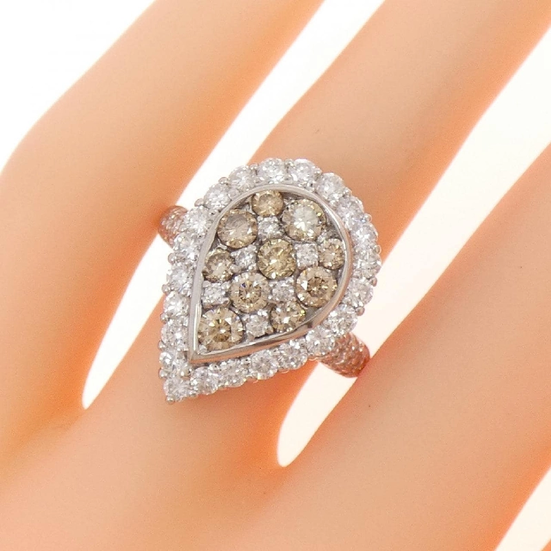 Nhẫn kim cương K18WG 2.25CT 673330