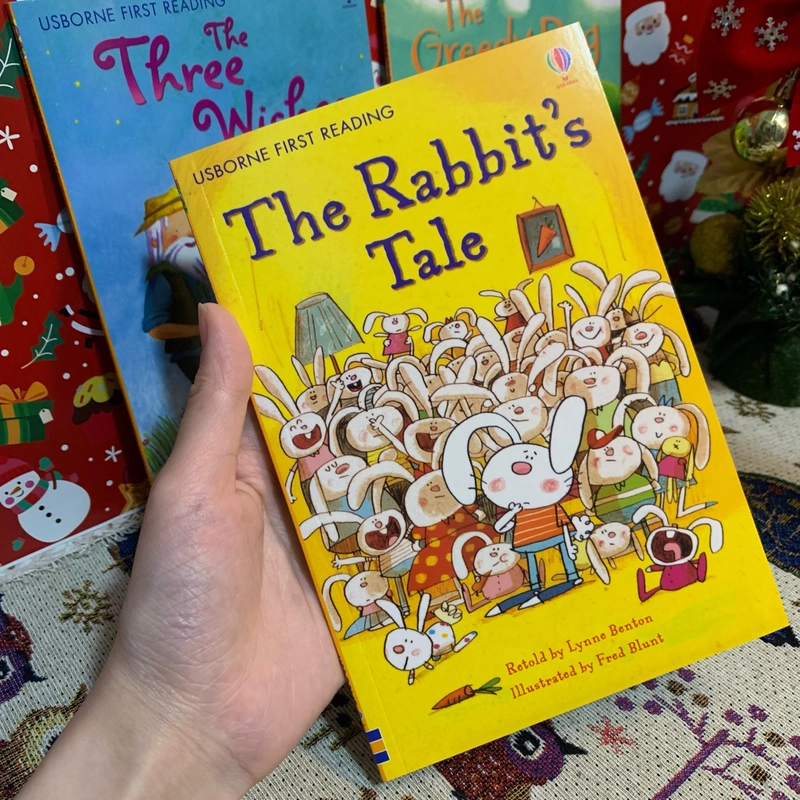 Sách ngoại văn set 3 cuốn Usborne First Reading Level 1 cho bé tập đọc KBS-PB-P002 319796
