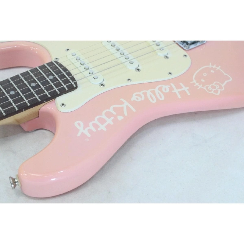 GUITAR MINI STRAT HELLO KITTY - Hàng hiệu Authentic 884690