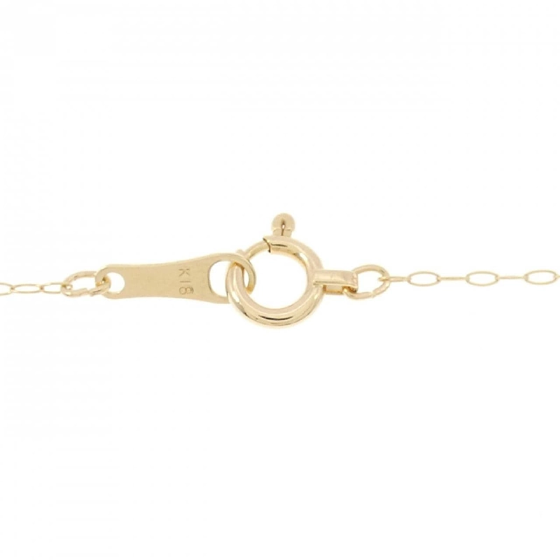 K18YG Solitaire Dây chuyền kim cương 0.10CT - Hàng hiệu Chính hãng 858404