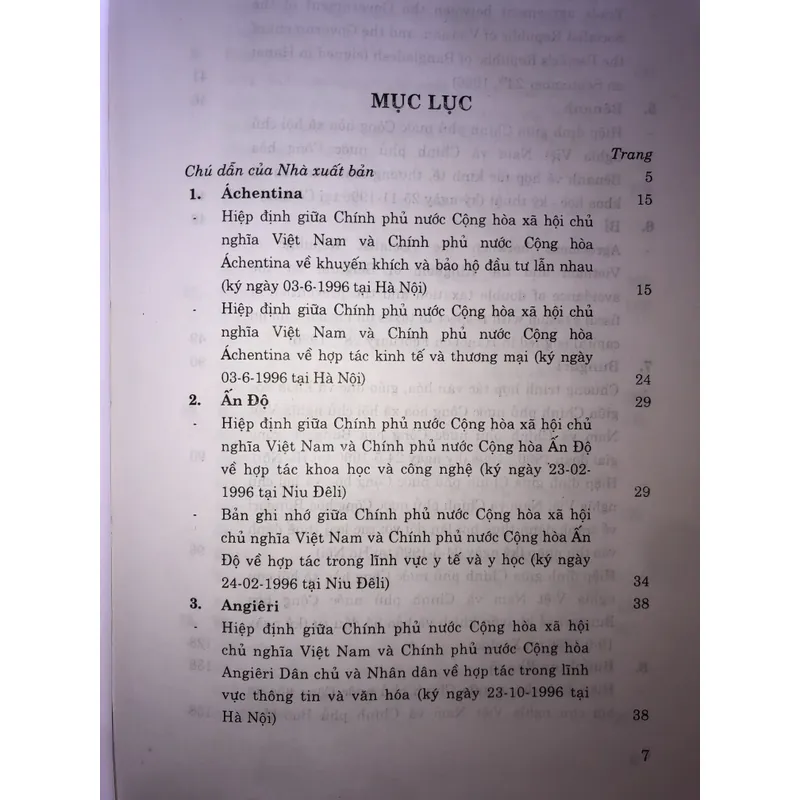 Niên giám các điều ước quốc tế nước cộng hoà xã hội chủ nghĩa Việt Nam ký năm 1996 708735