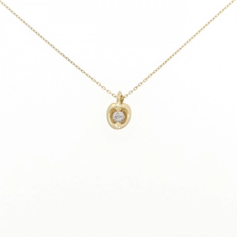 K18YG Dây chuyền kim cương 0.109CT - Hàng hiệu Chính hãng 860934