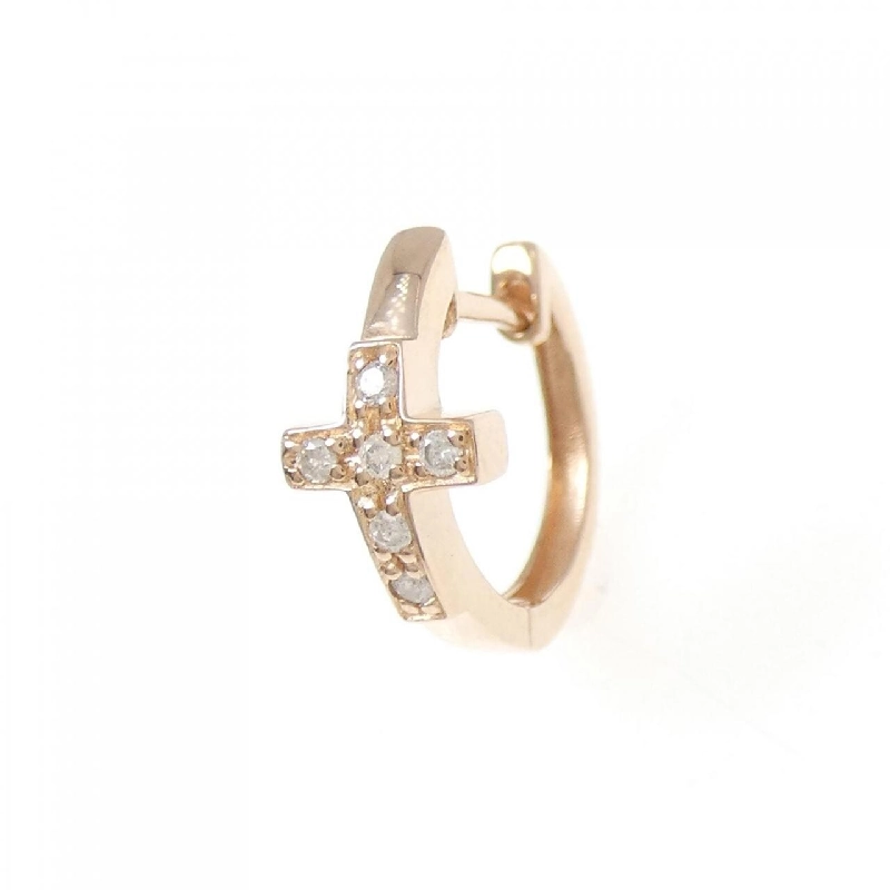 K10PG Bông tai kim cương một bên - Hàng hiệu Authentic 869946