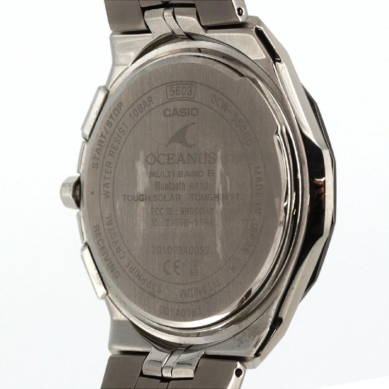 Đồng hồ sóng radio Casio Oceanus OCW-S5000E-1AJF TI Solar Quartz - Hàng hiệu Chính hãng 880834