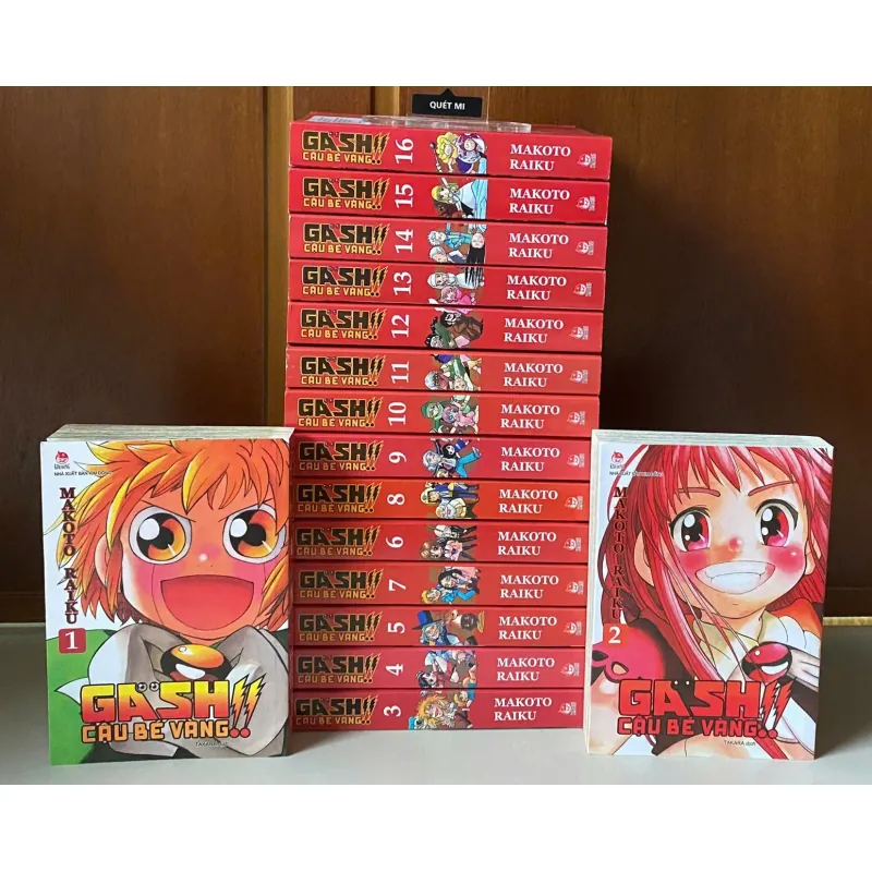 [Truyện Tranh Manga] Gash Cậu Bé Vàng (Trọn Bộ 16/16 Tập - Như Mới) 797627