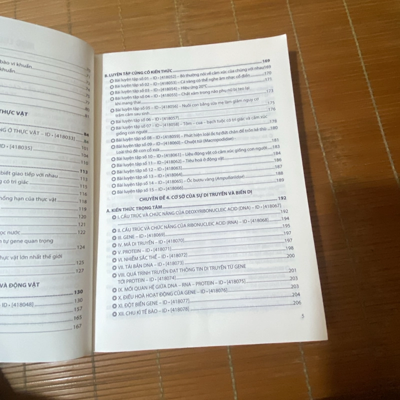 Tổng ôn phần tư duy khoa học và giải quyết vấn để môn sinh học kỳ thi TSA 447189
