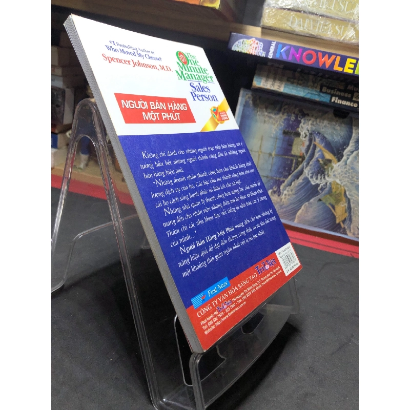 Người bán hàng một phút 2014 mới 80% ố bẩn nhẹ bụng sách Spencer Johnson HPB0207 KỸ NĂNG 916381