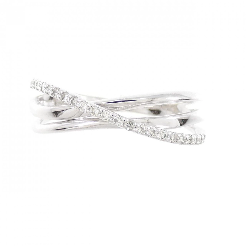 Nhẫn kim cương K18WG 0.11CT 670140