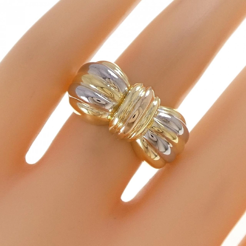 Nhẫn Ruy Băng Ba Màu 750 - Hàng hiệu Authentic 851976