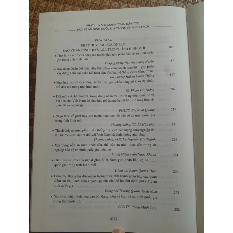 PHÁT HUY SỨC MẠNH TOÀN DÂN TỘC BẢO VỆ AN NINH QUỐC GIA.... 736011