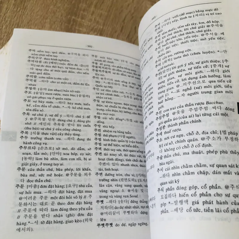 TỪ ĐIỂN HÀN - VIỆT  1000527