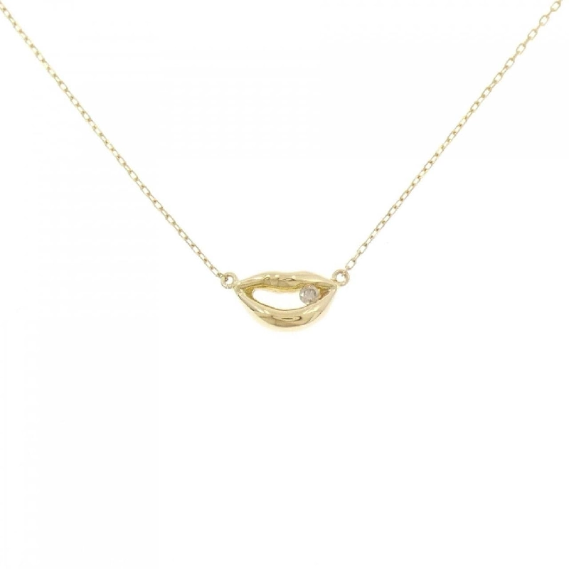 K18YG Dây chuyền kim cương - Hàng hiệu Authentic 865338