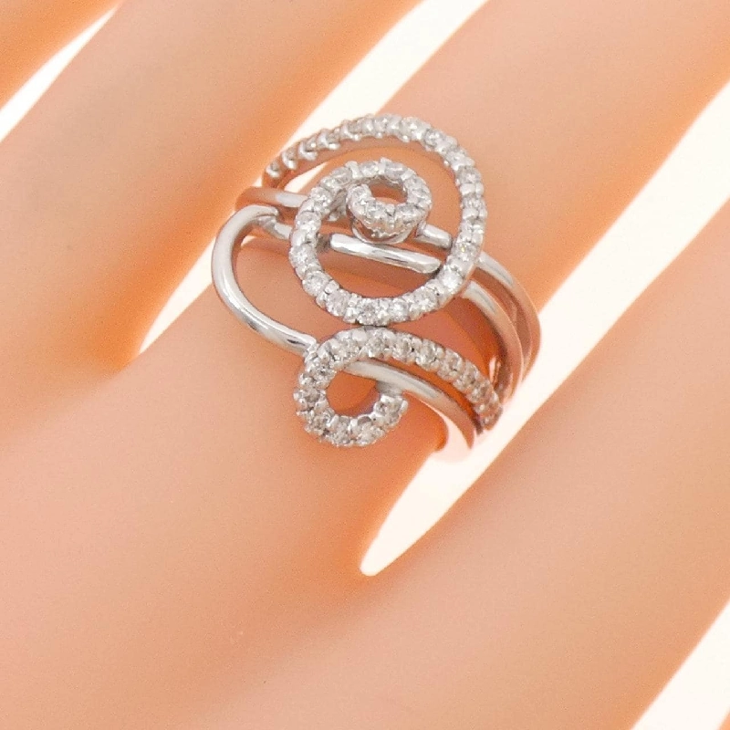 Nhẫn kim cương K18WG 0.55CT 667527