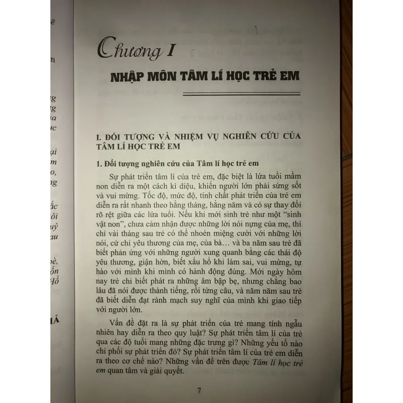 Tâm lí học trẻ em lứa tuổi mầm non tập 1 674616
