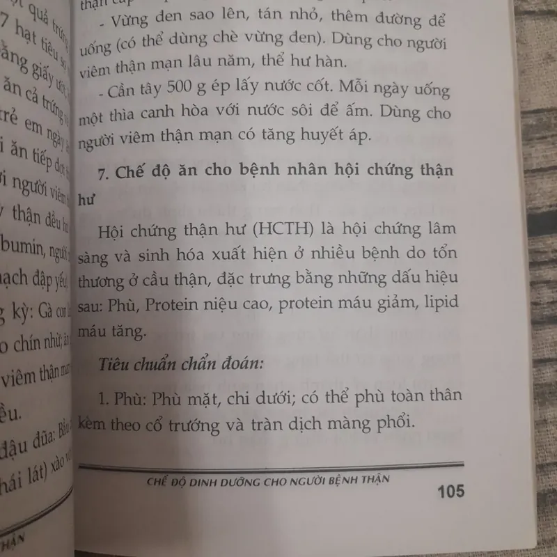 Bệnh thận và chế độ dinh dưỡng 605210