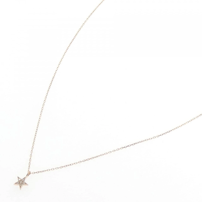 K18PG Ngôi sao Kim cương Dây chuyền 0.03CT - Hàng hiệu Chính hãng 857953