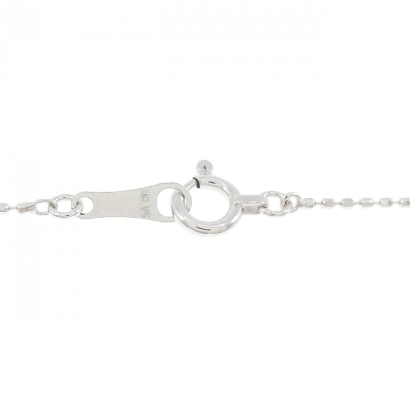 K18WG Dây chuyền kim cương chéo 0.1CT - Hàng hiệu Chính hãng 860477