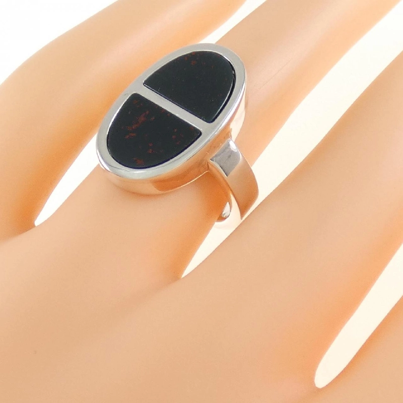 Nhẫn Đá Bloodstone Hàng hiệu Authentic - Hermès 840440