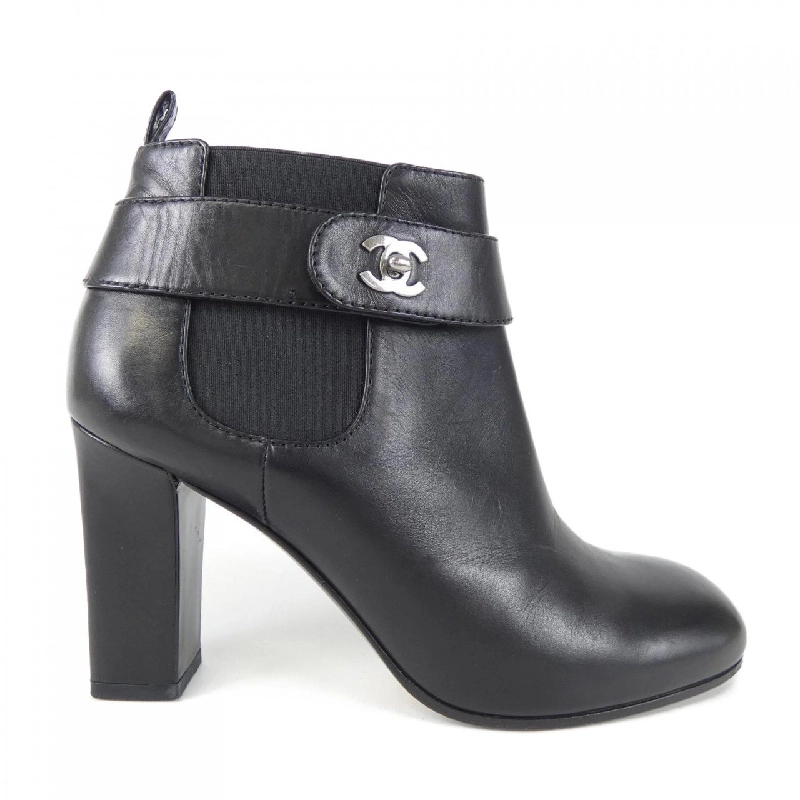 【Khuyến mãi】Giày bốt CHANEL 663571