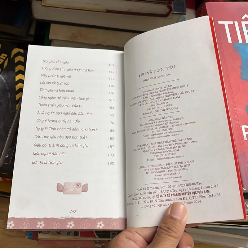 Tình Yêu: Những Câu Chuyện Hay Về Tình Yêu _ Yêu Và Được Yêu - Nhã Nam (Tuyển Chọn) - 2014 698002