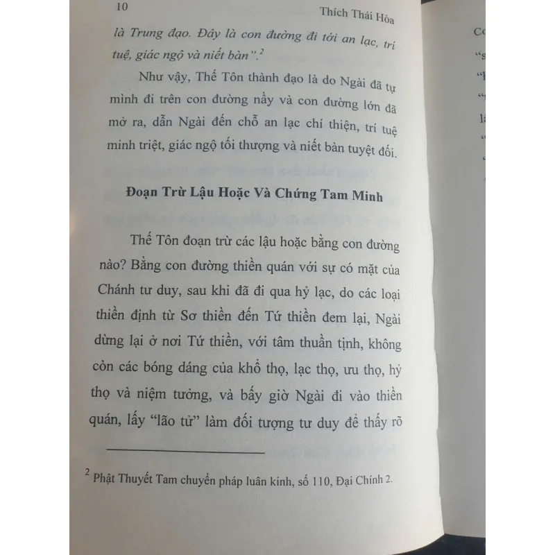 Con Đường Thực Nghiệm Tâm Linh - Thích Thái Hòa mới 90% 720619