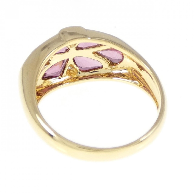 Nhẫn Garnet K18YG 671674