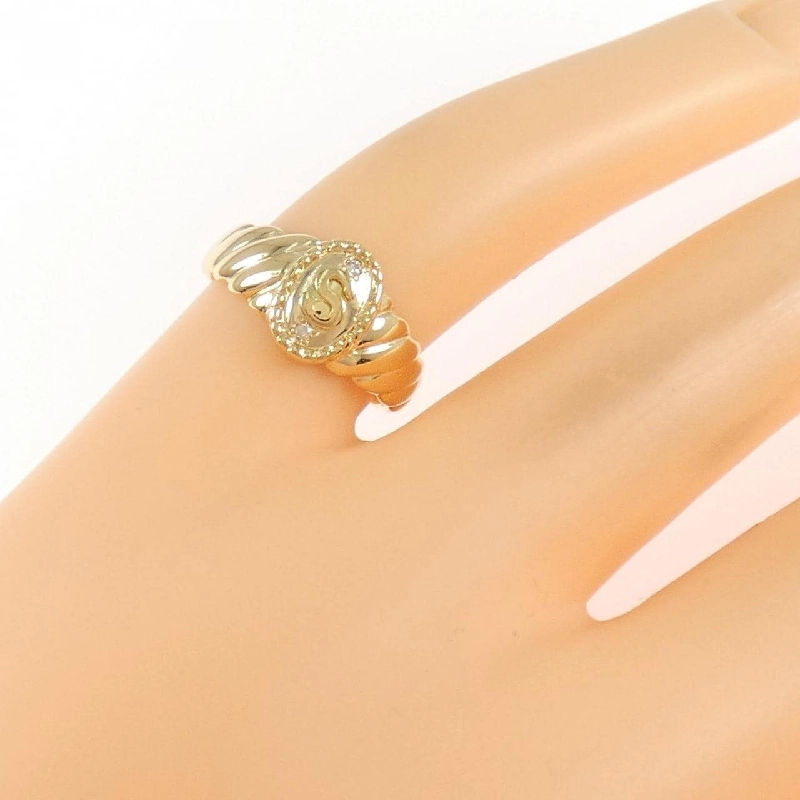 Nhẫn hồng ngọc K18YG 0.01CT - Hàng hiệu Chính hãng 853248