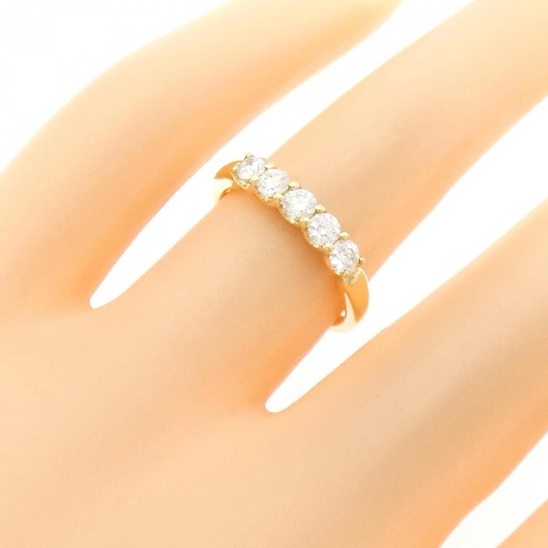 Nhẫn kim cương K18YG 0.430CT 670440