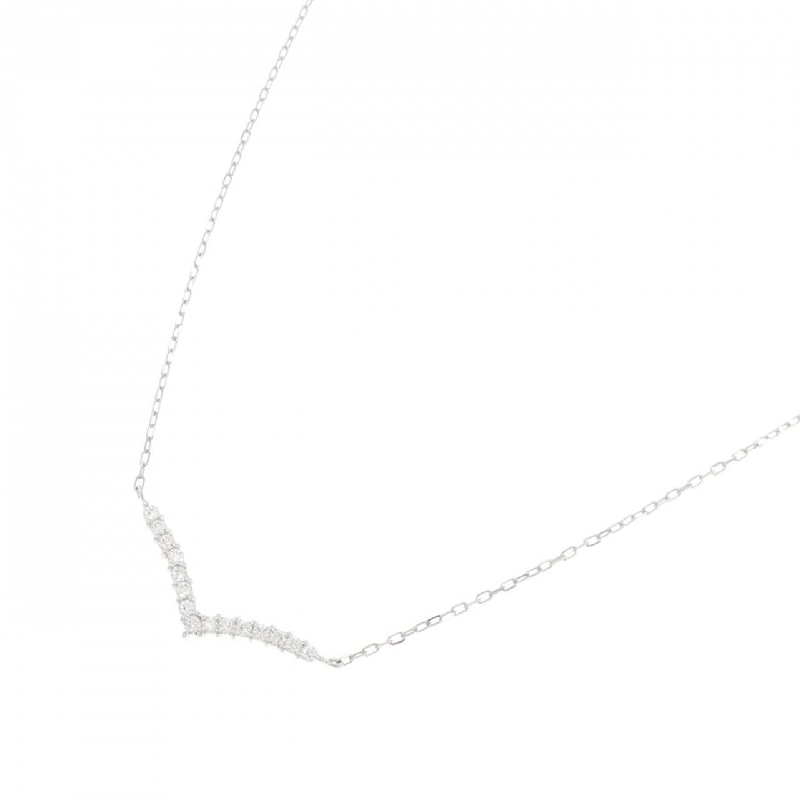 K10WG Cubic Necklace - Hàng hiệu Authentic 860945