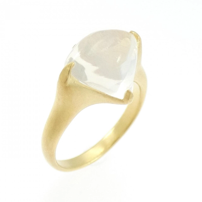 K18YG Nhẫn Đá Mặt Trăng - Hàng hiệu Chính hãng 852777