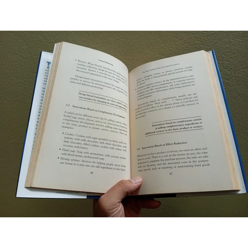 Lateral marketing, sách ngoại văn tiếng Anh english book  735972