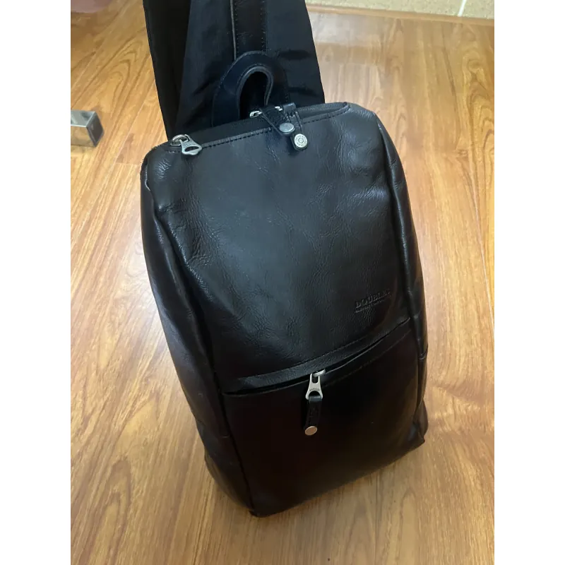 Túi nam 18x30x7 đeo chéo da thật 2hand 992642