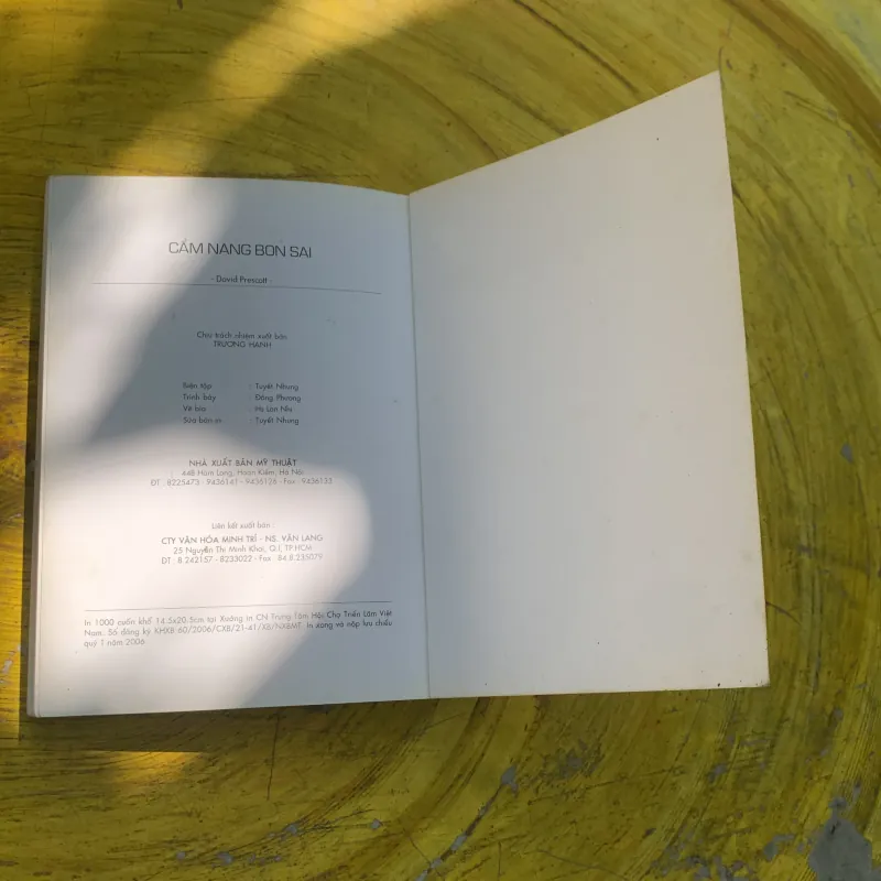 COMBO CẨM NANG BONSAI & SỔ TAY NGHỆ NHÂN CÂY CẢNH  790214