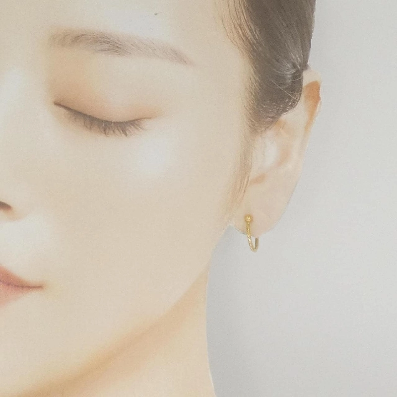 K18YG Bông tai một bên - Hàng hiệu Authentic 871853