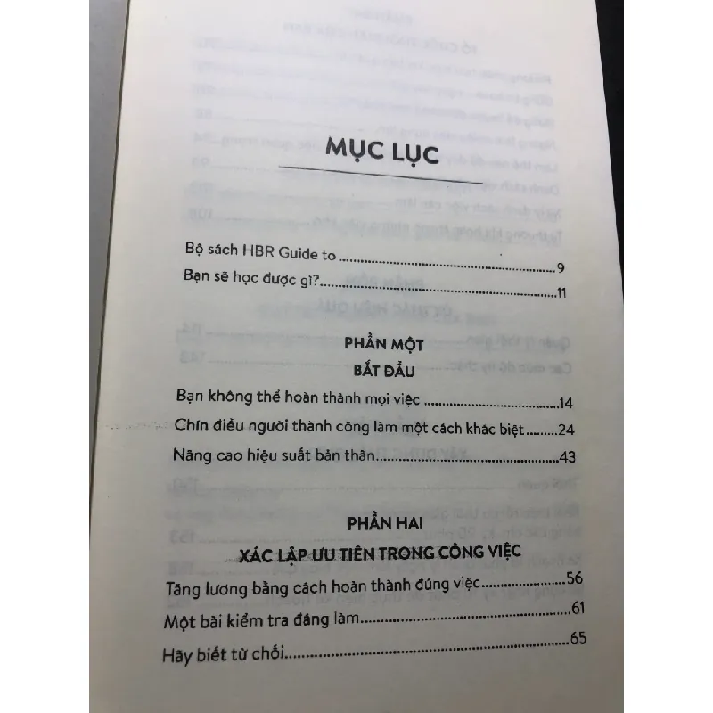 Làm đúng việc 2016 mới 80% bẩn bụng sách nhẹ Havard Business Review Press HPB2506 SÁCH KỸ NĂNG 351864
