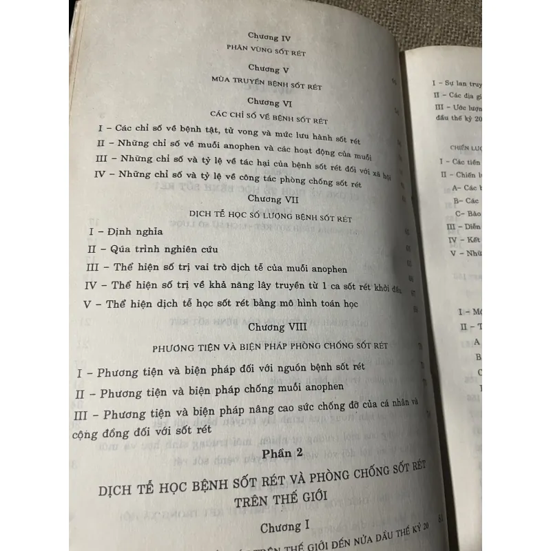 DỊCH TẾ HỌC BỆNH SỐT RÉT VÀ PHÒNG CHỐNG SỐT RÉT Ớ VIỆT NAM 750193