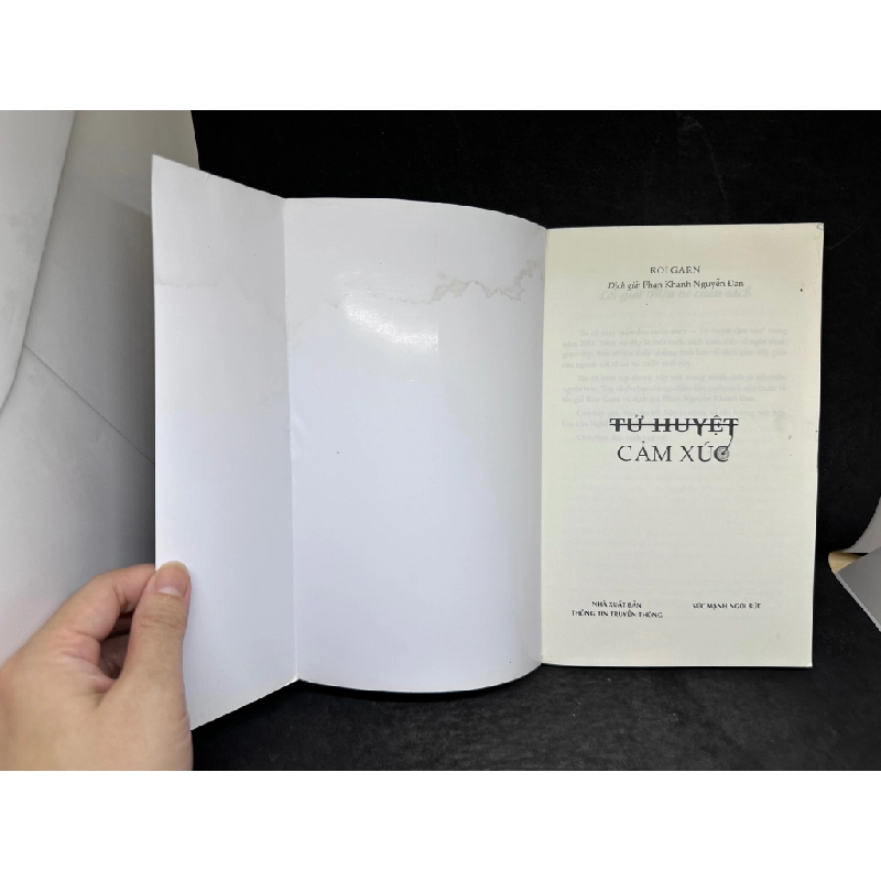 [Phiên Chợ Sách Cũ] Tử Huyệt Cảm Xúc (có sách tặng kèm) - Roy Garn 2804, 2017 445772