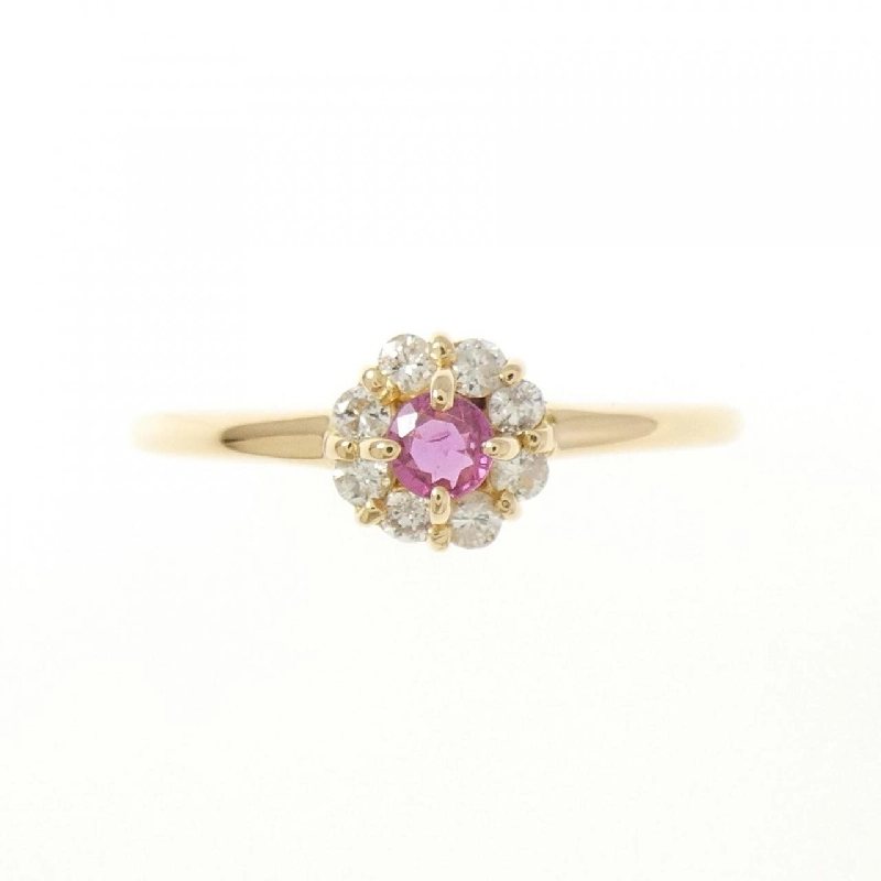 Nhẫn Ruby K18PG 666662