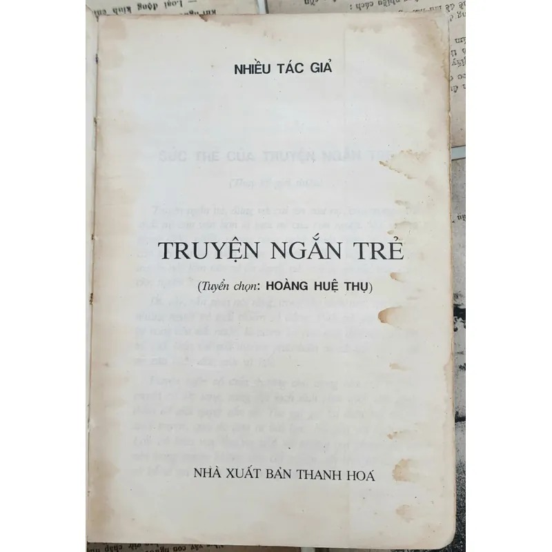 TRUYỆN NGẮN TRẺ 1997 - Nhiều tác giả ( Tuyển chọn: Hoàng Huệ Thụ) 726051