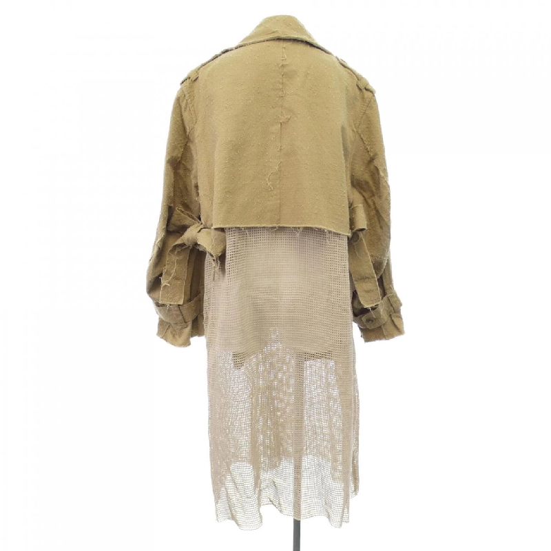 【Mã giảm giá】Áo khoác trench FUMIETANAKA 641179